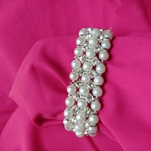 Faux Pearl Bracelet